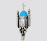 Серебряная ложка чайная "Мечеть"